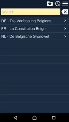 De Belgische Grondwet android App screenshot 5